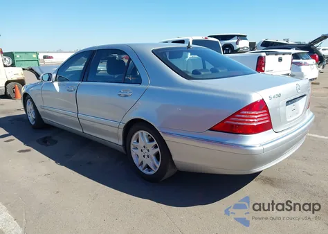 2003 Mercedes-Benz S 430 из США, поврежденный, VIN WDBNG70J23A383438